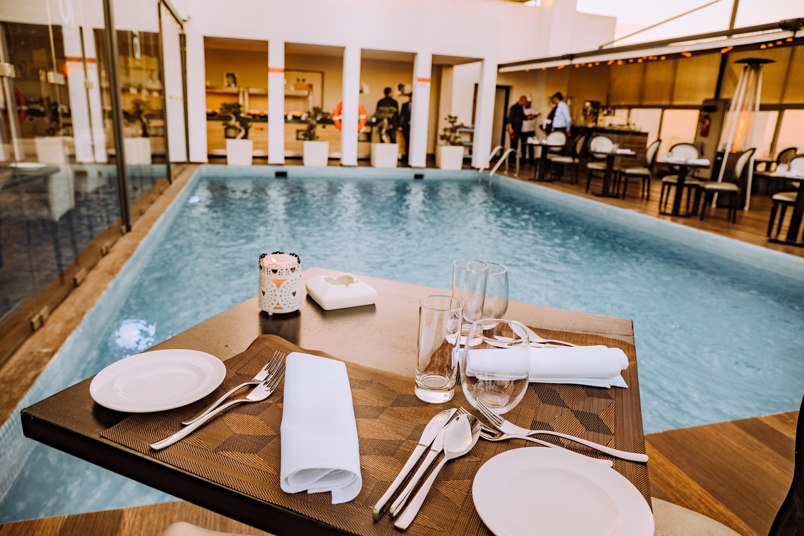 Ristorante e piscina Nidya Club